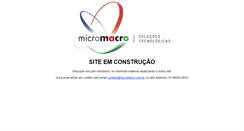 Desktop Screenshot of micromacro.com.br