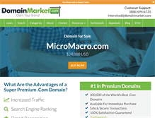 Tablet Screenshot of micromacro.com